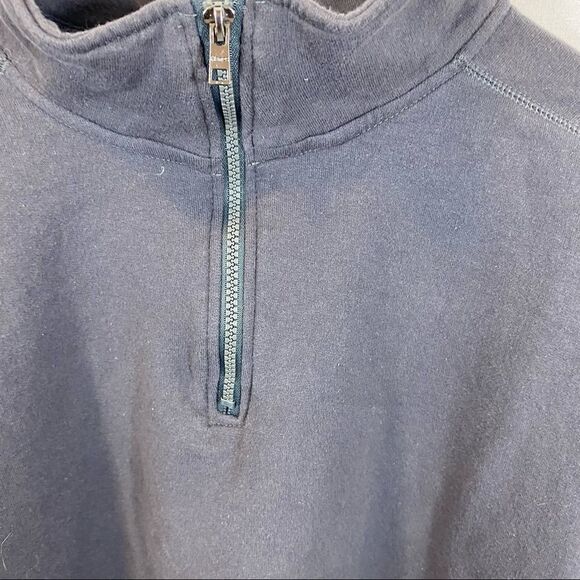 Men’s Hanes Nano 1/4 Zip Grey Jacket Size 2XL - Picture 3 of 5